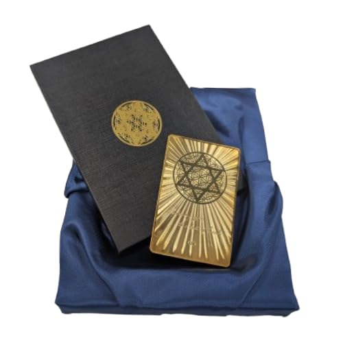 Amazon.co.jp: 【神聖開運護符】 六芒星ゴールドカード 純金 24