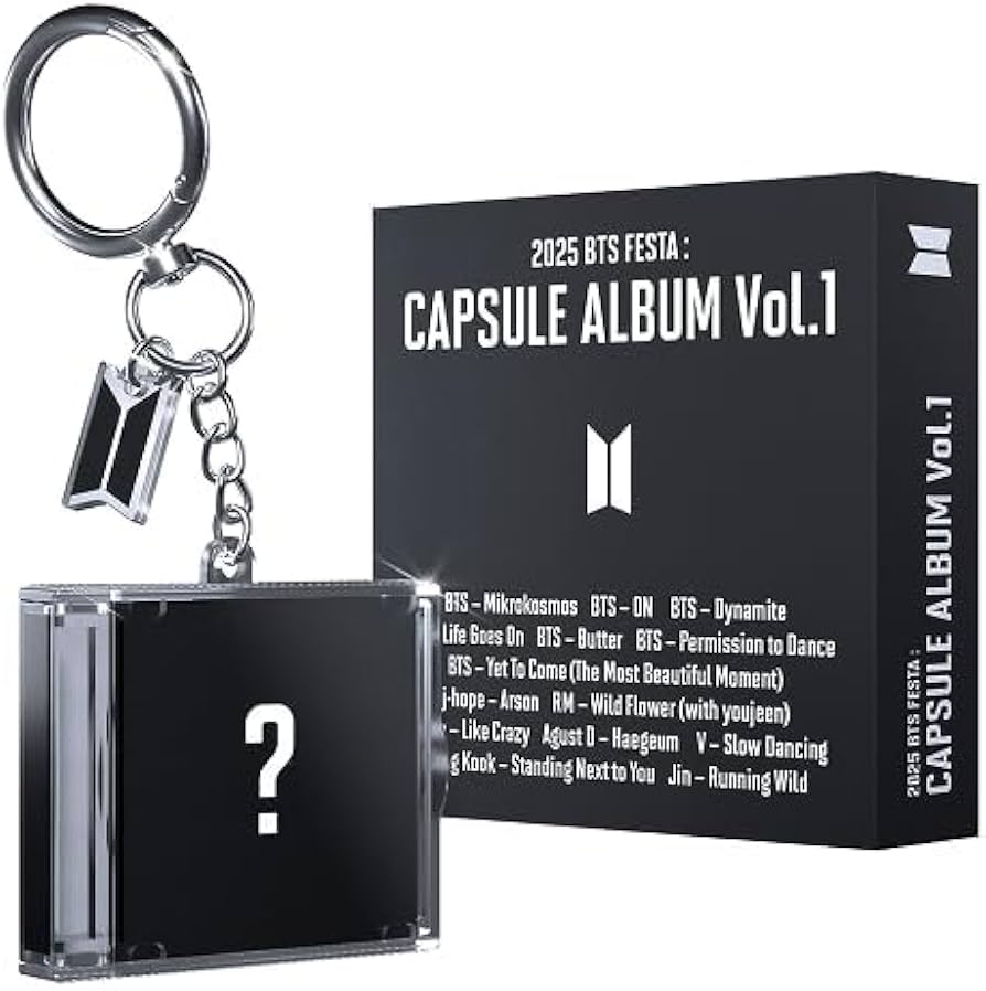 Amazon.com: B'TS 2025 B'TS FESTA : CAPSULE ALBUM VOL.1 NFC CD+Case
