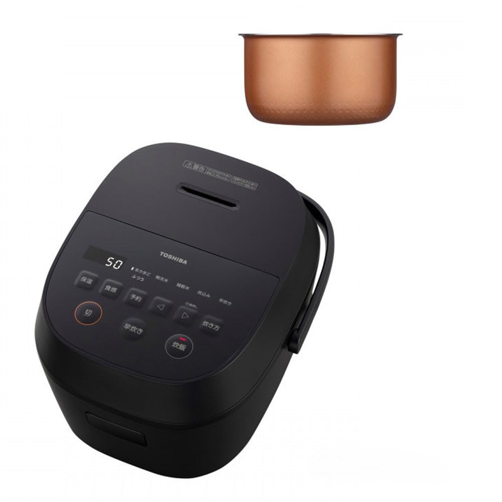 Amazon | 東芝 炊飯器 マイコン 5.5合 RC-10AMX(K) ブラック ふっくら