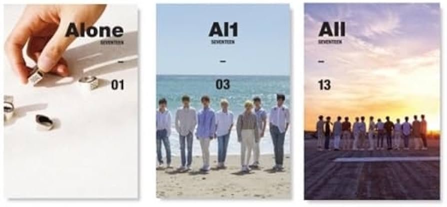 Amazon.com: [Reissue] Seventeen - 4th Mini Album Al1 (3 ver. Set
