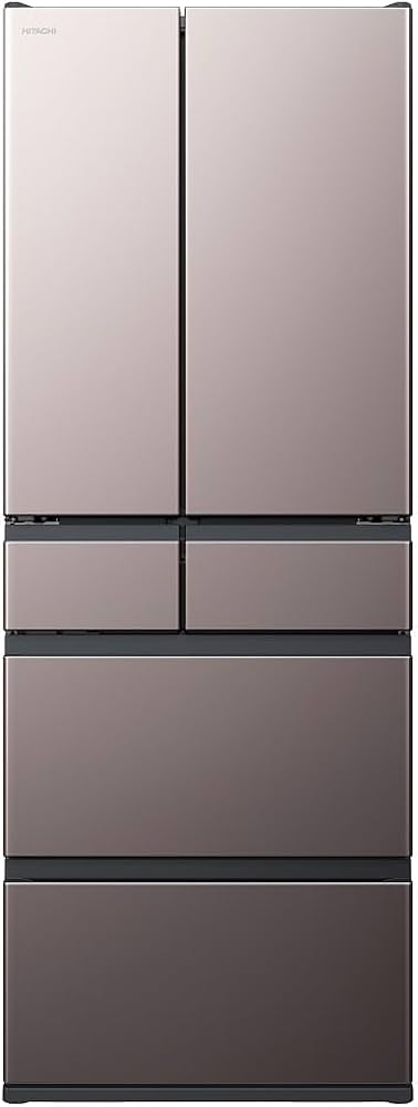 Amazon.co.jp: 日立 冷蔵庫 617L R-HXC62V H ブラストモーブグレー