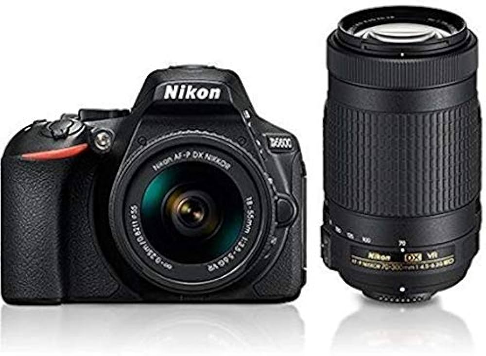Buy Nikon D5600 with AF-P 18-55 mm + AF-P 70-300 mm VR Kit, 3X