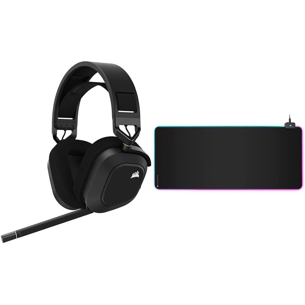 Amazon.com: Corsair HS80 RGB Wireless Premium Gaming Headset with