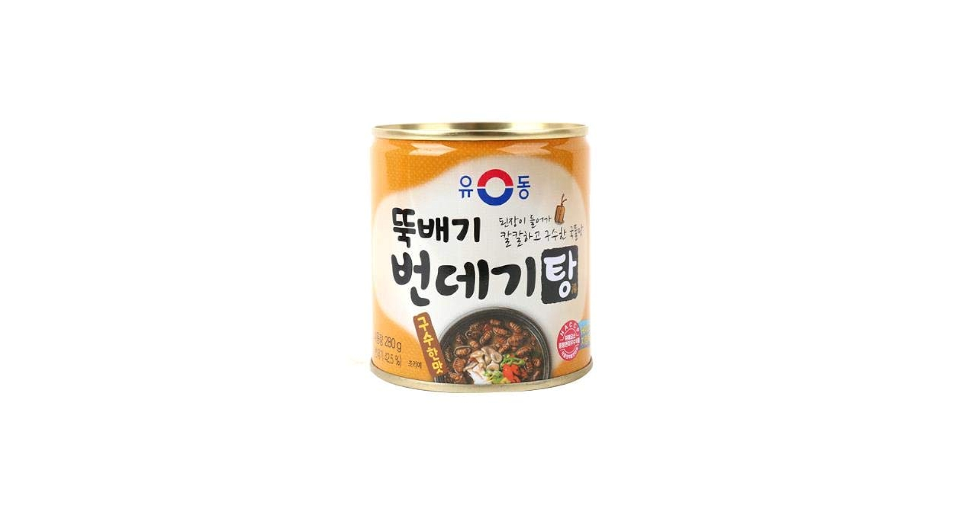 Amazon.com : Yoo Dong Korean Silkworm Pupa soup 280g, 유동 뚝배기