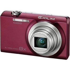 Amazon | CASIO デジタルカメラ EXILIM 1610万画素 8倍 レッド EX