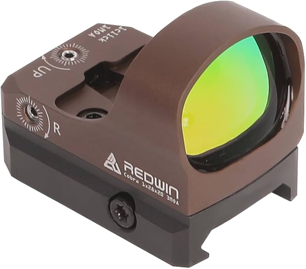 Amazon.co.jp: Red Win Cobra 1x28x20 RMR レッドドットスコープ 50000