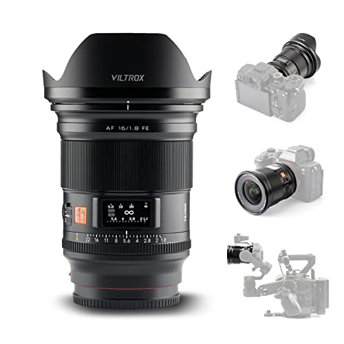 Amazon.co.jp: Viltrox AF 16mm F1.8 Pro FE カメラレンズ 超広角