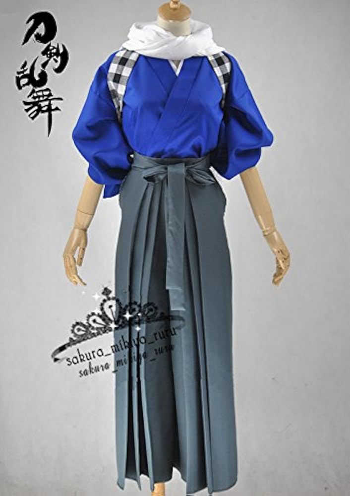 Amazon.co.jp: 刀剣乱舞 大和守安定 コスプレ衣装 内番 +ウィッグ+靴+