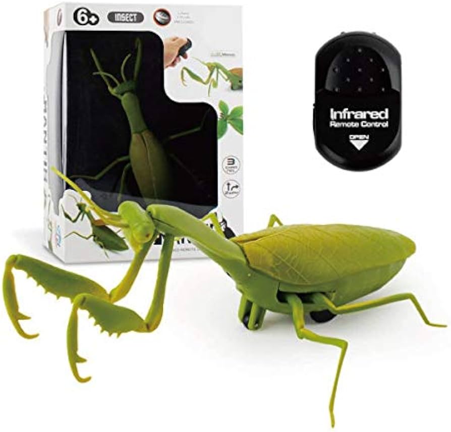Amazon.co.jp: 赤外線RC カマキリ リモコン操作 ラジコン 昆虫 テスト