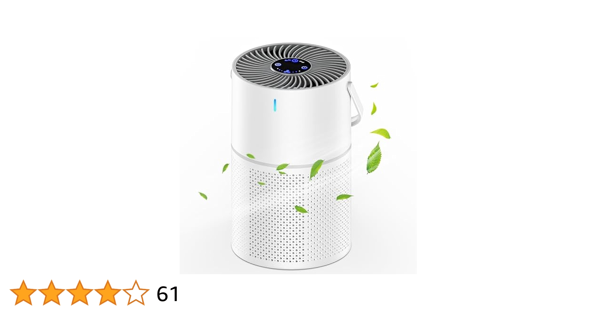 新品】Jerdazen 空気清浄機 小型 脱臭 集じん ペット 静音 グレー