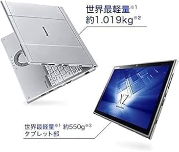 Amazon.co.jp: 【整備済み品】パナソニック CF-XZ6RF7VS / 2in1型