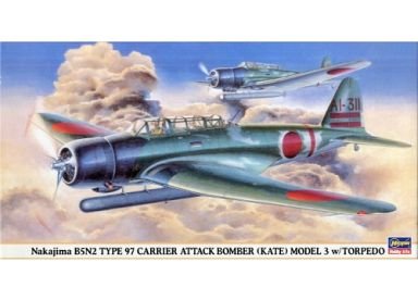 Amazon | ハセガワ 1/48 09396 中島 B5N2 九七式艦攻 魚雷搭載機