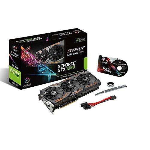 Amazon.com: ASUS GeForce GTX 1080 8GB ROG Strix Graphics Card