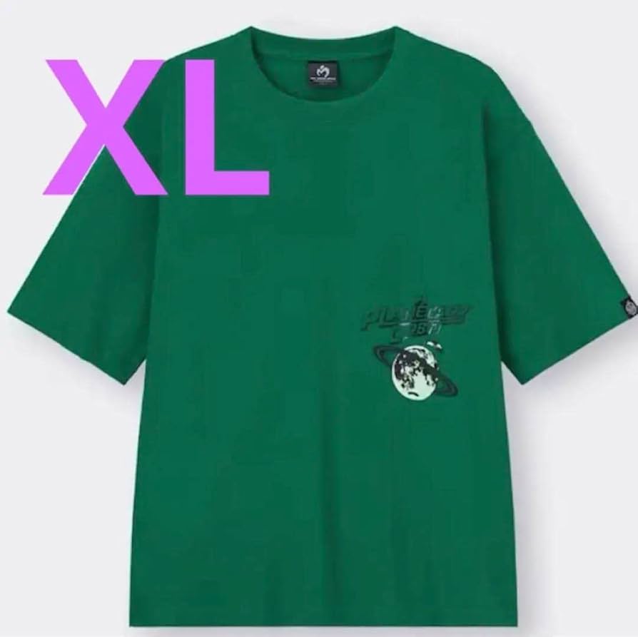 Amazon.co.jp: XLグラフィックT Mrs. GREEN APPLE グリーン GUコラボ