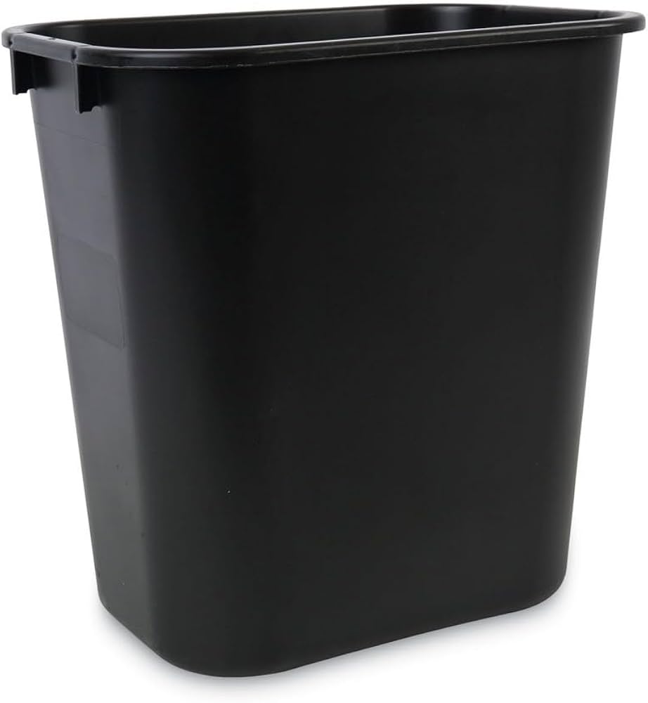 Amazon.com: Boardwalk 3485201 14 qt Plastic Soft-Sided Wastebasket