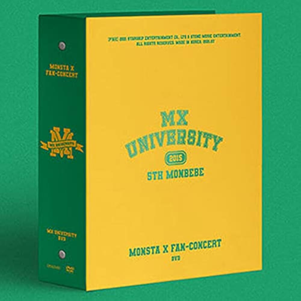 MONSTA X, MONSTAX - MONSTA X 2021 FAN-CONCERT MX UNIVERSITY DVD. 4