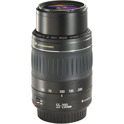 Canon EF 55-200mm f/4.5-5.6 II USM Telephoto Lens for Canon EOS