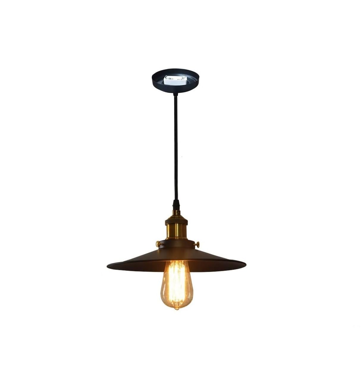 Amazon.co.jp : ペンダントライト アンティークレトロ 1灯 ダイニング