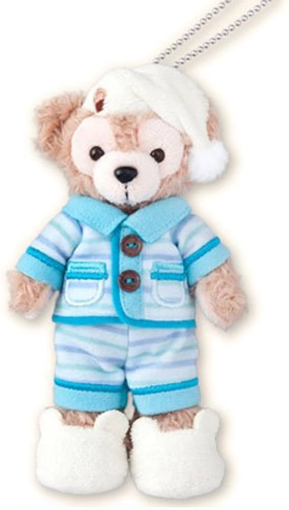 Amazon | ダッフィー ぬいぐるみバッジ ダッフィーのオータムスリープ