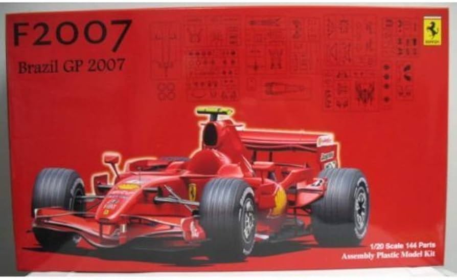 Amazon | フジミ模型 1/20 GPシリーズ フェラーリF1 2007ブラジルGP NO