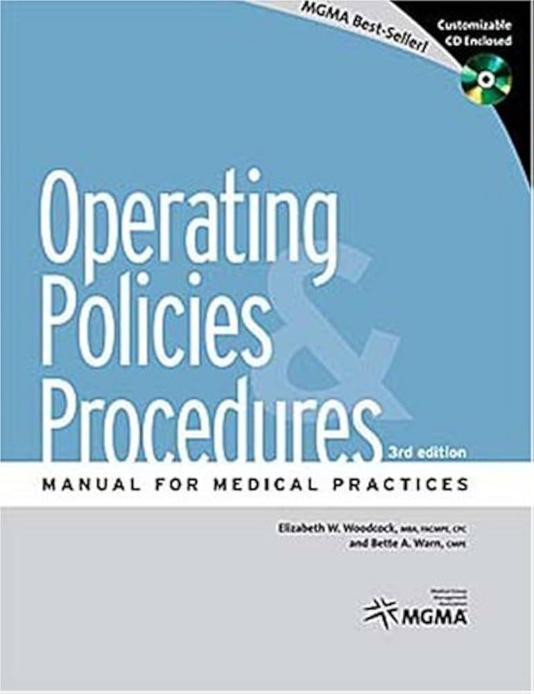 Amazon.com: Operating Policies and Procedures: Manual for Medical