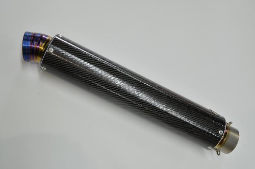 Mv83【カーボン／ヒートエンド】汎用サイレンサー 300mm Mv83