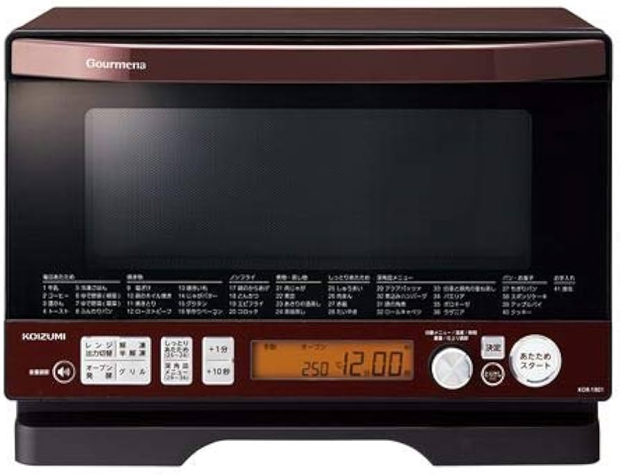 Amazon.co.jp: コイズミ オーブンレンジ 「Gourmena」（18L） KOR-1801