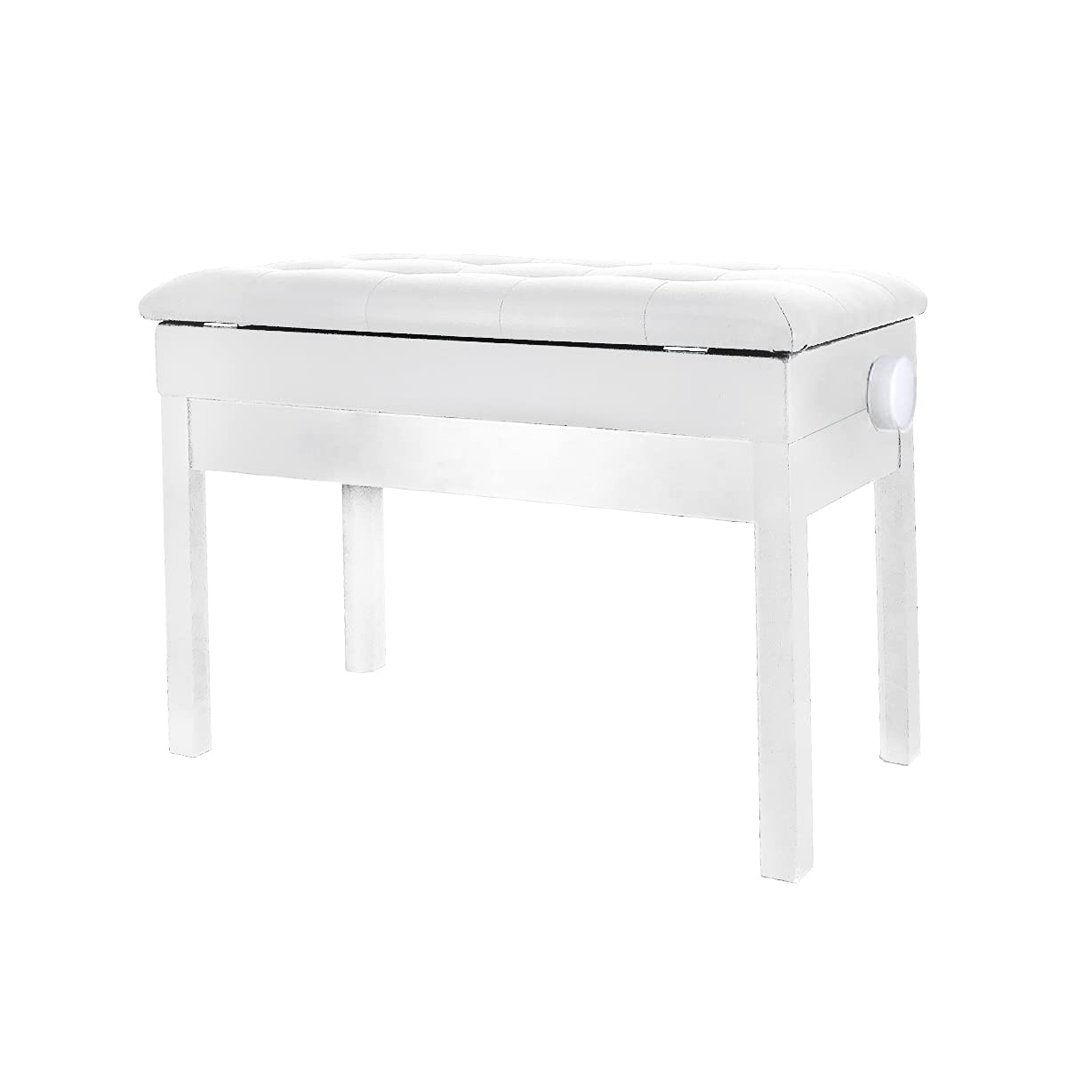 Amazon.co.jp: RAKU ピアノ椅子 二人掛け ピアノイス 高低高さ微調整