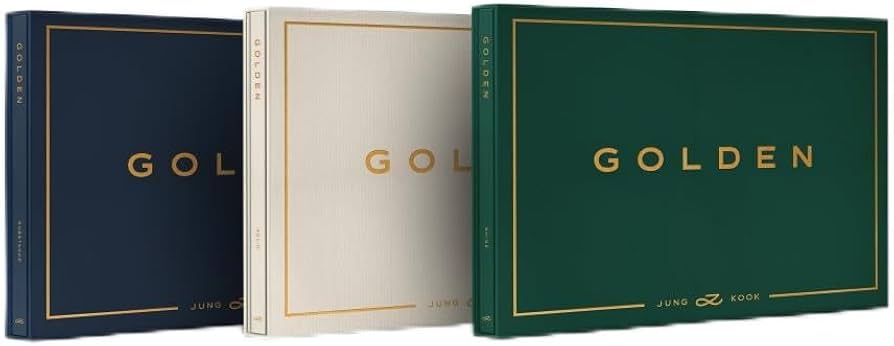 Amazon.com: Jungkook BTS - Golden Album (3 ver. Set) : CDs & Vinyl