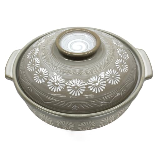 銀峯陶器 花三島 10号 IH対応 52033 (鍋) 価格比較 - 価格.com