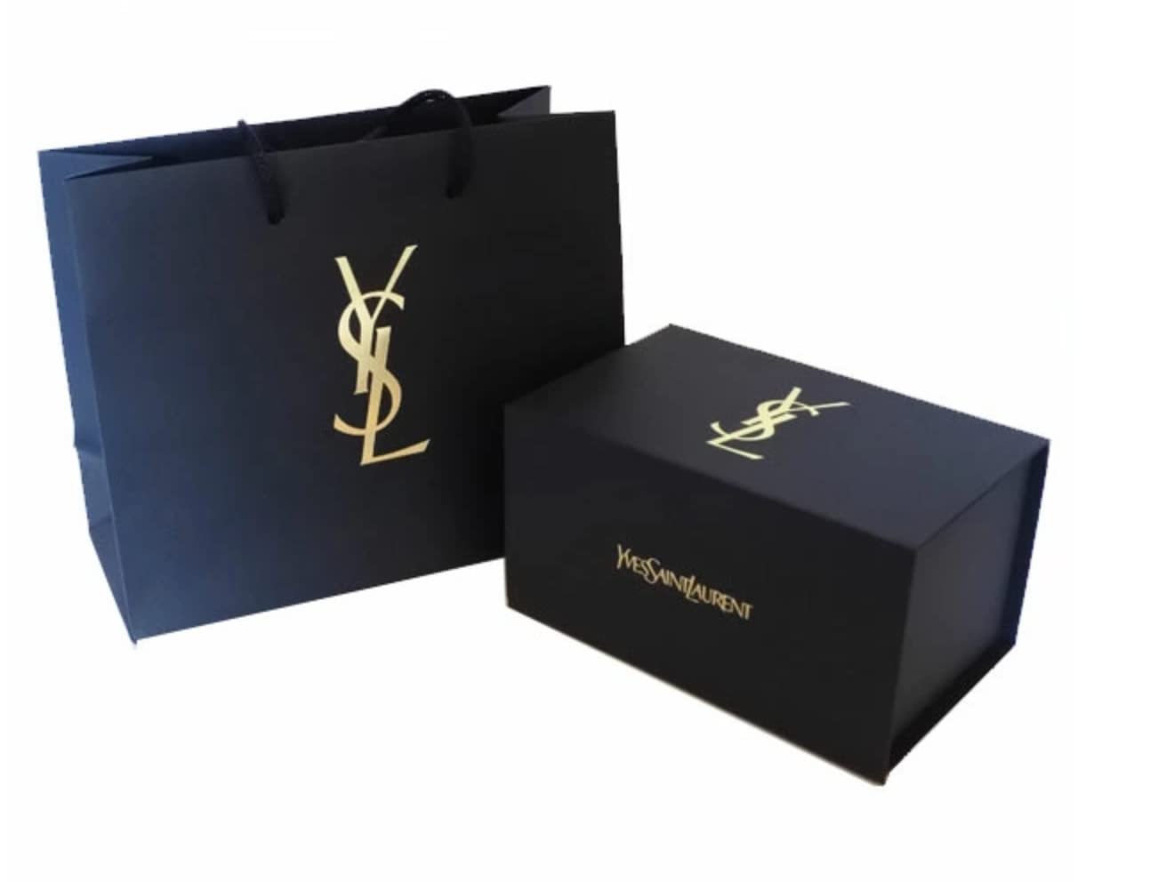 Amazon | YVES SAINT LAURENT ギフトラッピング ボックス (紙袋&BOX