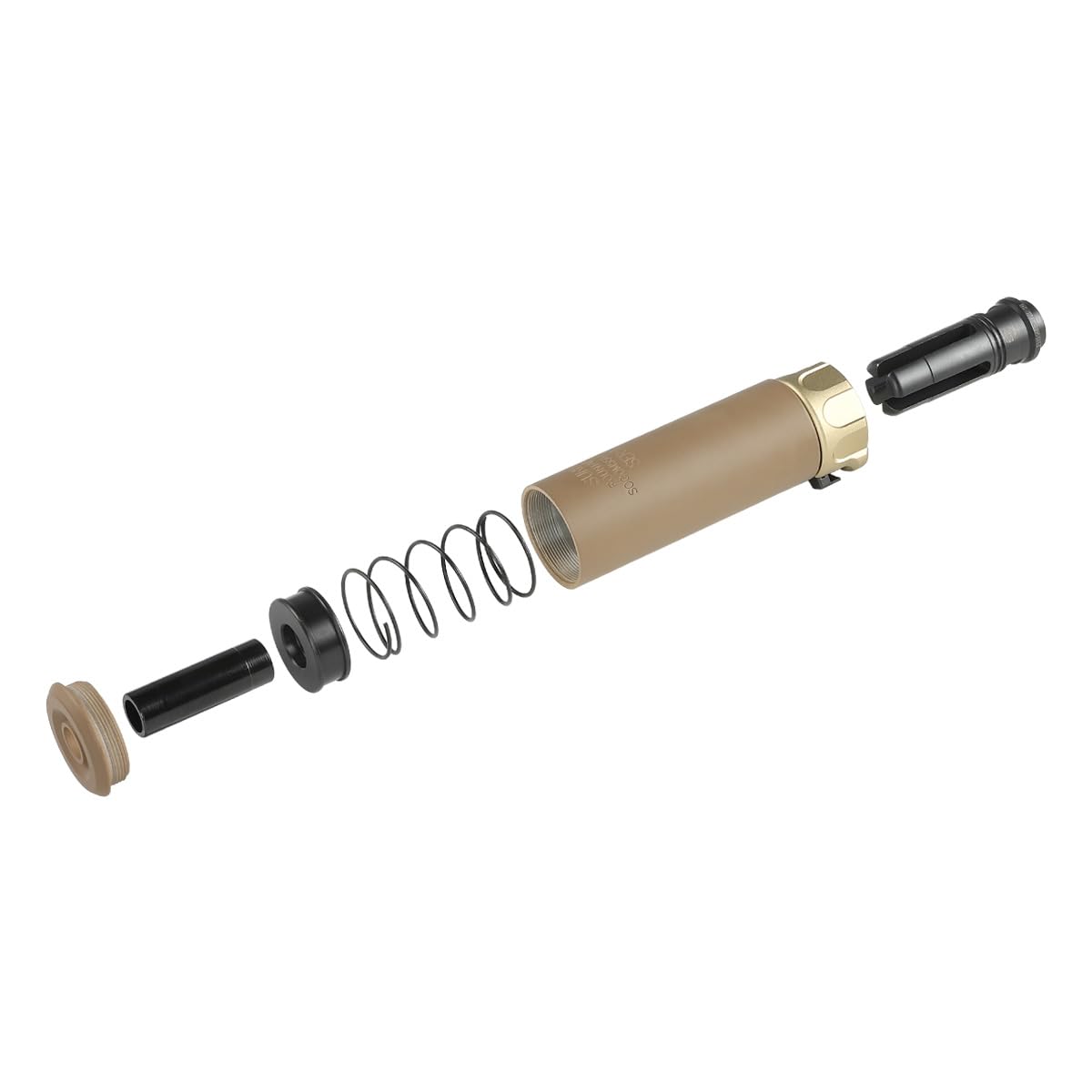 Amazon | Airsoft Artisan SFタイプ SOCOM556-MINIサプレッサー/4