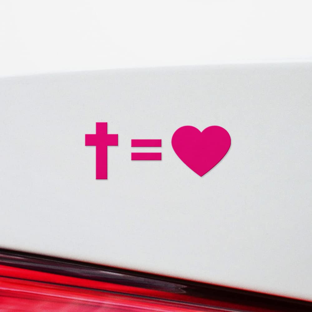 Amazon.com - Decal Stickers of Christian The Cross Equals Love