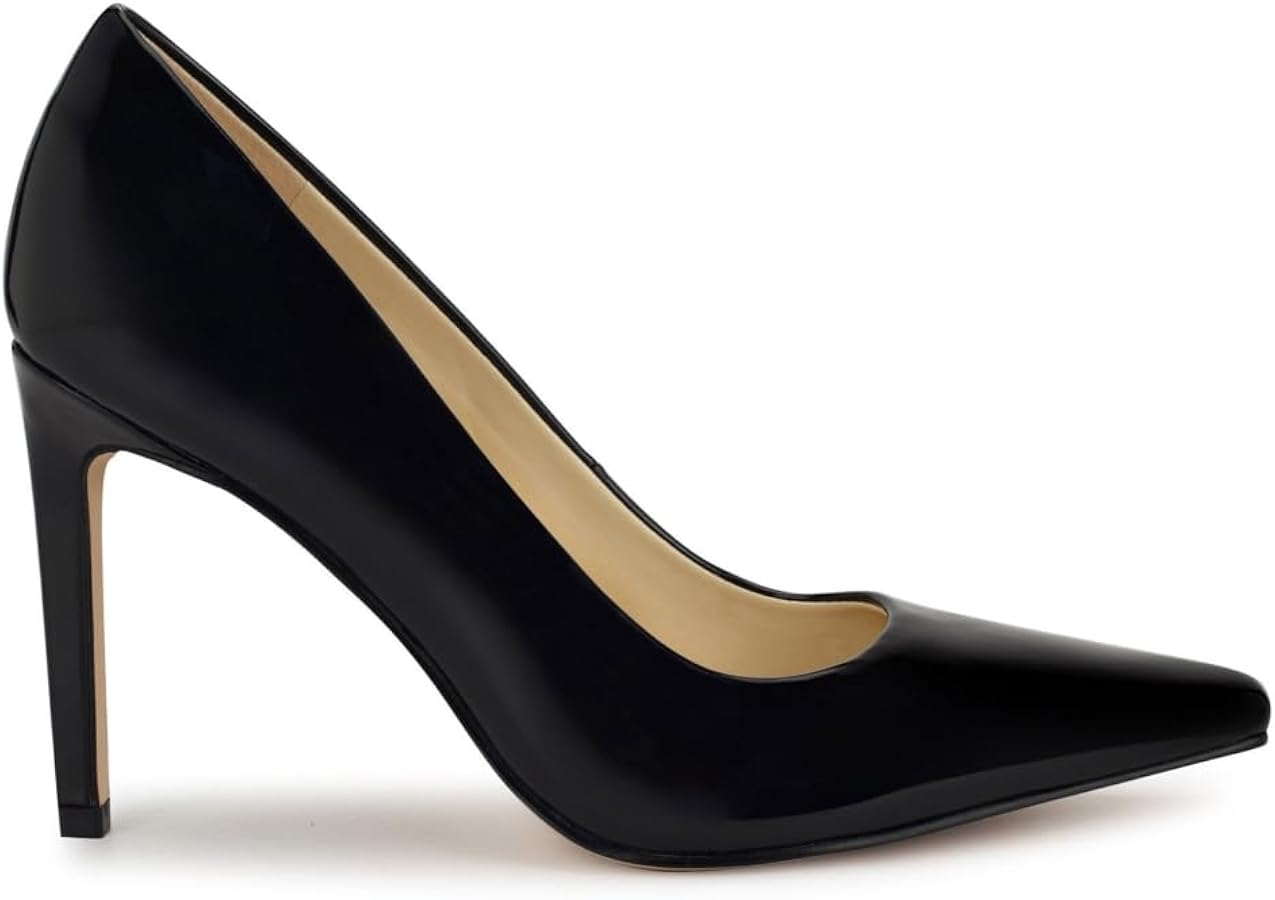 Amazon.com | Nine West Women's Oraye Pump, Black Patent 001, 6 | Pumps