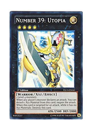 Amazon.co.jp: 遊戯王 英語版 YS13-EN041 Number 39: Utopia No.39