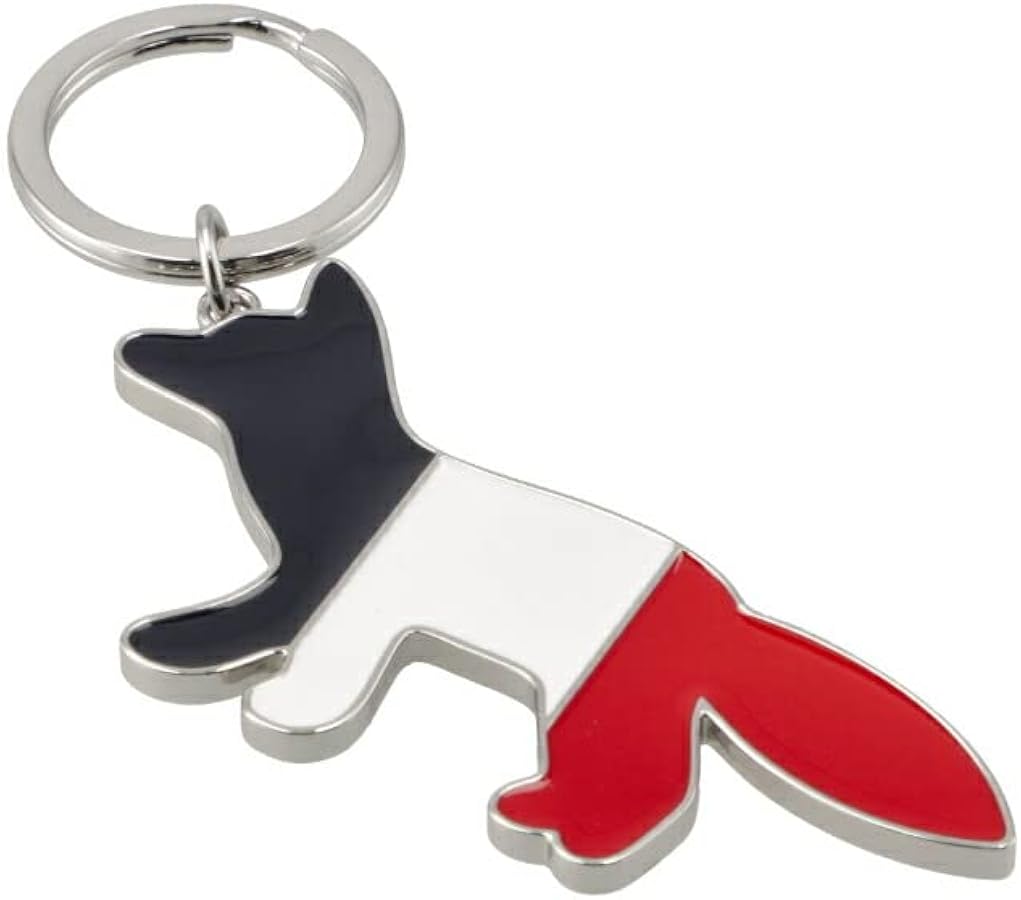 Amazon | MAISON KITSUNE(メゾンキツネ) キーリング メンズ TRICOLOR