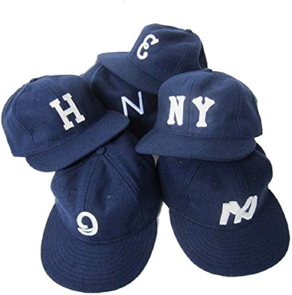 Amazon | ebbets field flannels [ball cap][navy collections][6c] エ