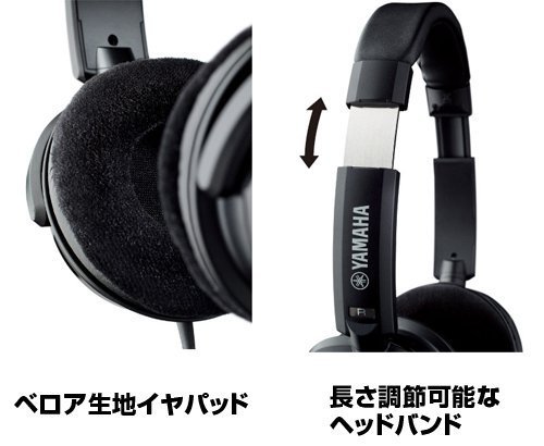 Amazon.com: YAMAHA HPH-200 Headphone (Black) : Electronics