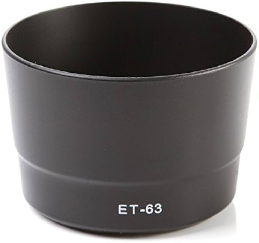 Amazon | ピーシーエーテック Canon レンズフード 互換品 ET-63 EF-S55