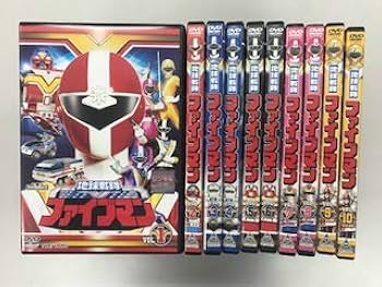 Amazon.co.jp: 地球戦隊ファイブマン 【レンタル落ち】全10巻セット : DVD