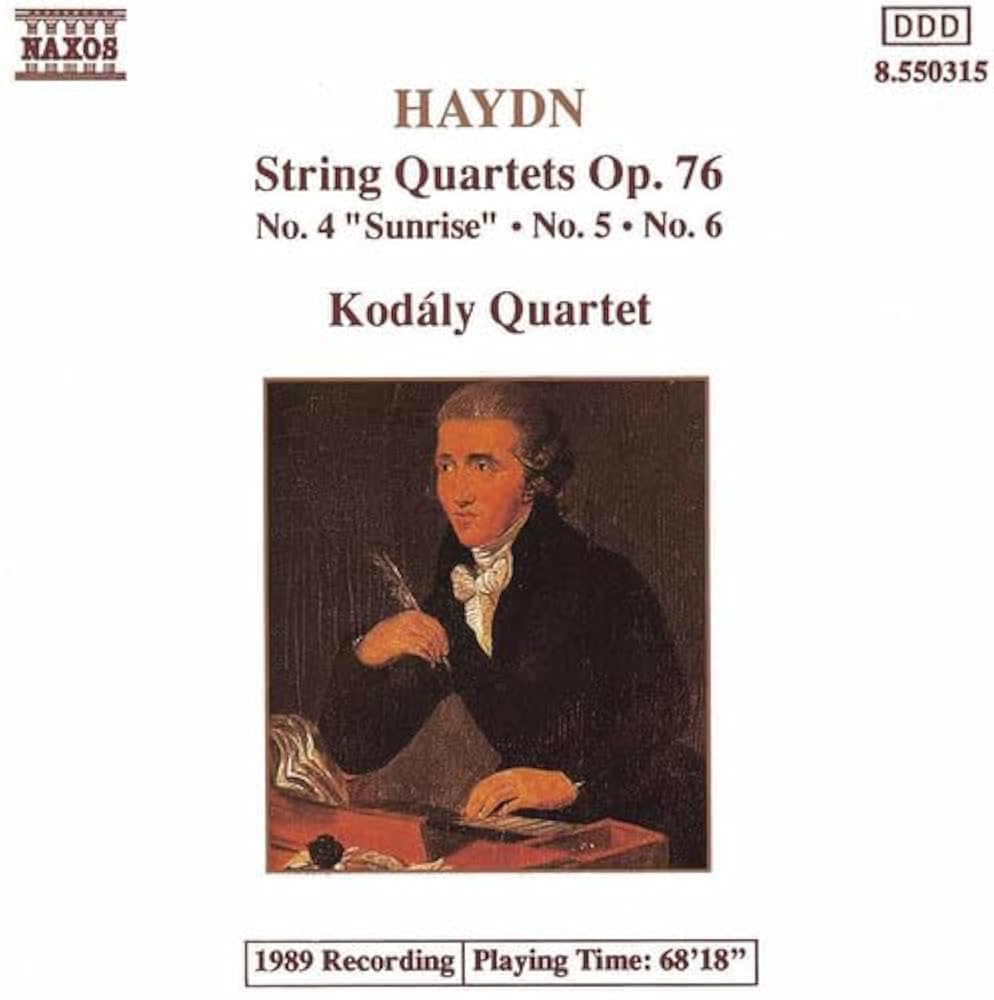 Amazon.com: Haydn: String Quartets, Op. 76, Nos. 4, 5 and 6: CDs