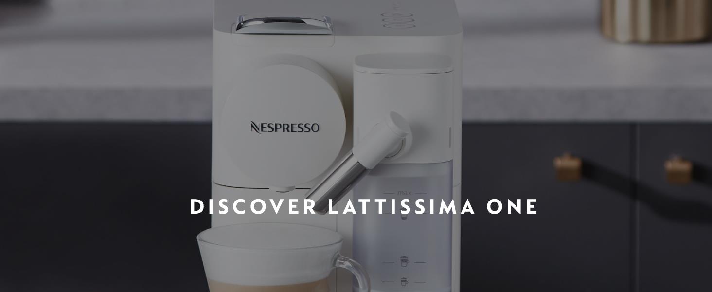 Amazon.co.jp: Nespresso F121-WH-W Lattissima One Plus Capsule