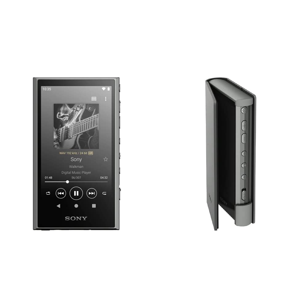 SONY NW-A307 64GB グレー 純正ケース付きAmazon.co.jp: 【NW-A307