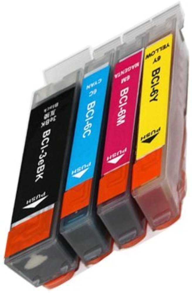 Amazon.co.jp: キャノン インク BCI-3e+BCI-6 4色マルチパック Canon