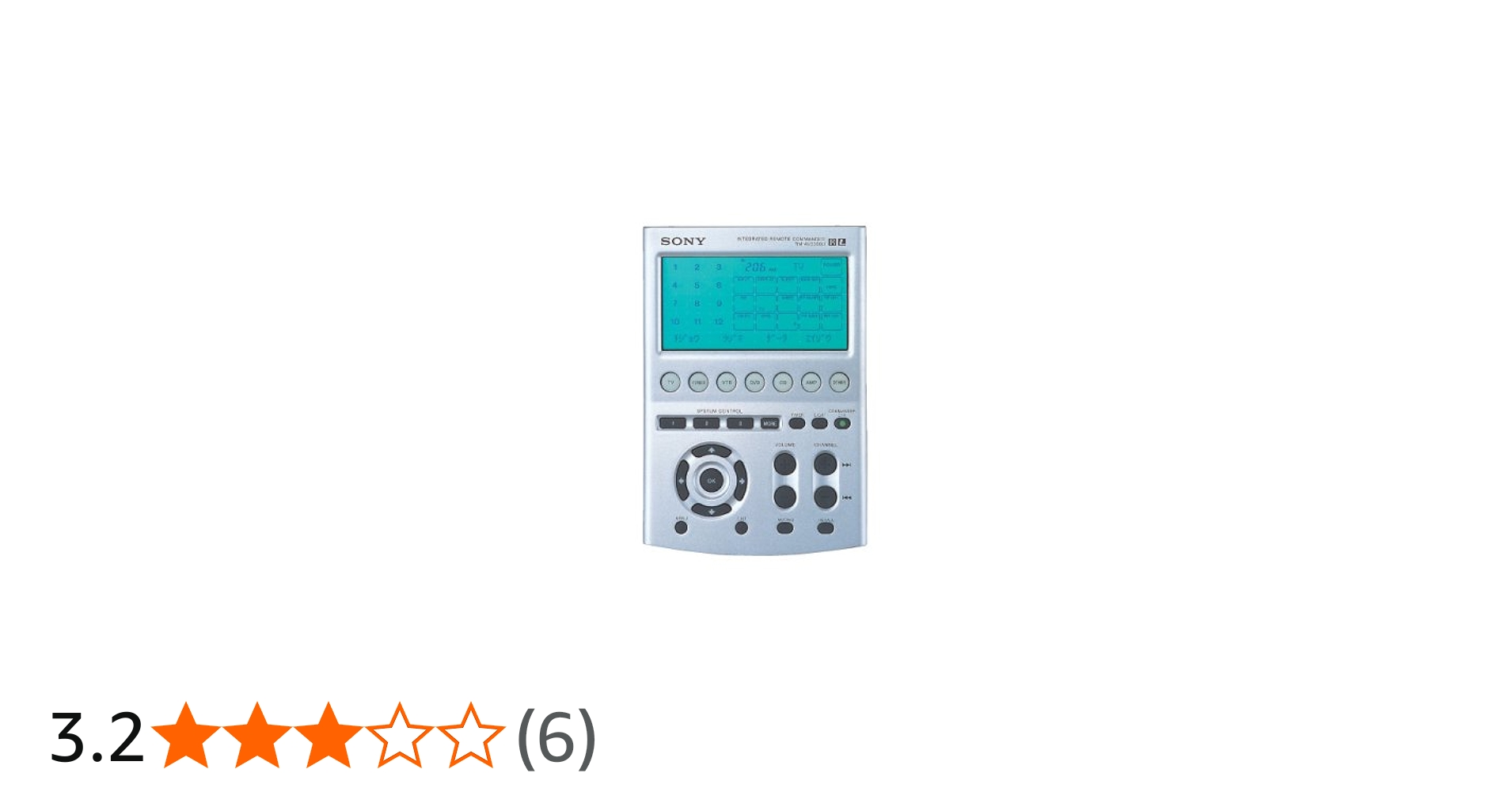 Amazon | SONY 学習機能付き多機能リモートコマンダー RM-AV3000U