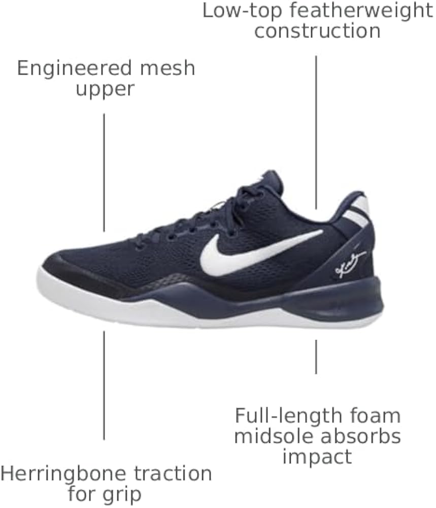 Amazon.com | Kobe 8 Big Kids' Basketball Shoes (FN0266-400