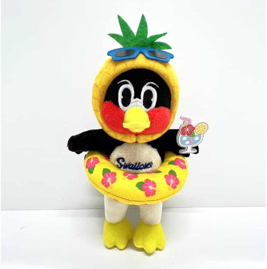 Amazon.co.jp: つば九郎 マスコット パイナップル ヤクルトスワローズ