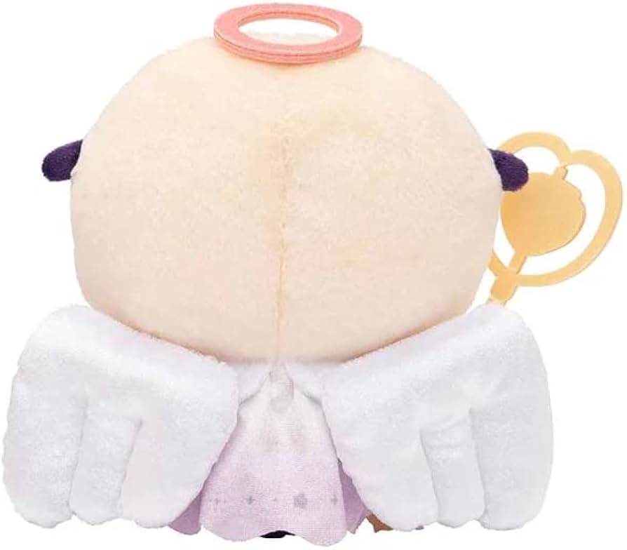 Amazon.co.jp: ちいかわ てんし あくま ぬいぐるみS えらい天使な