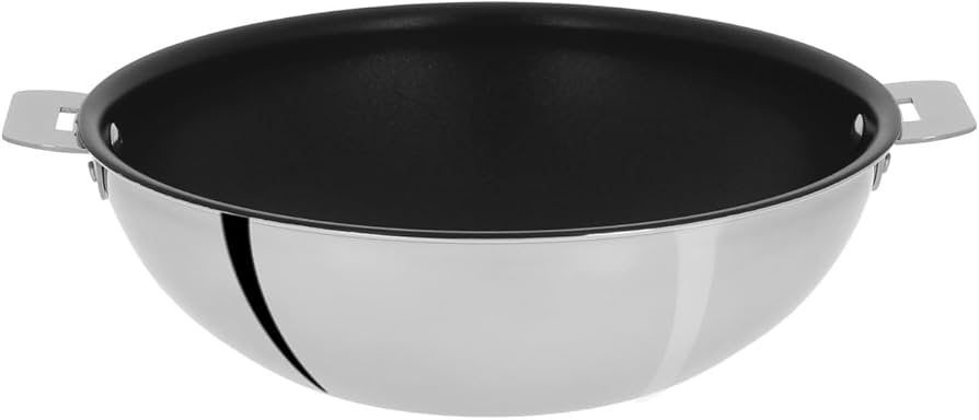 Amazon｜CRISTEL クリステル ノンスティック 中華鍋 24cm ガス IH対応