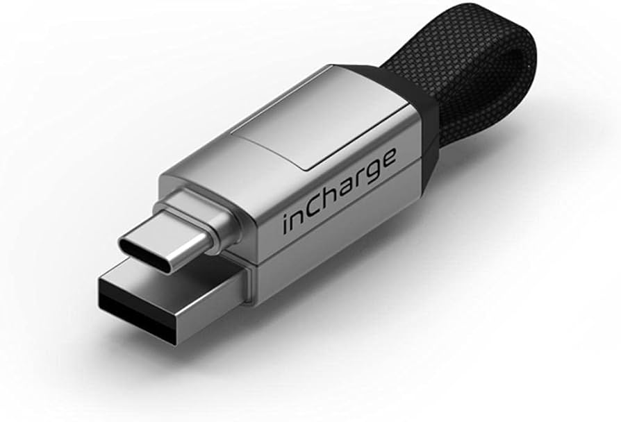 Amazon.co.jp: インチャージ6 ホワイト 6in1 マルチ充電ケーブル Type